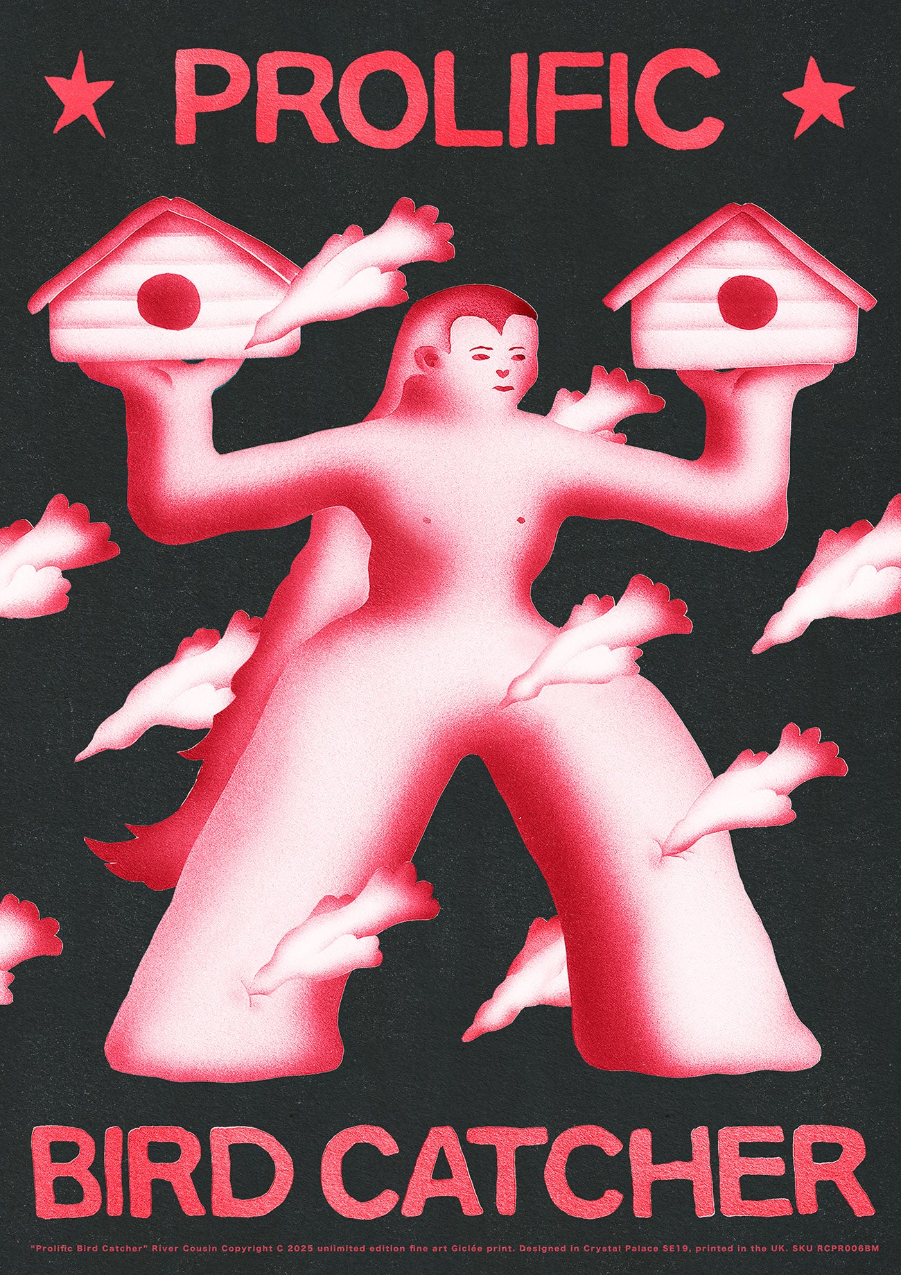 Bird Catcher (Black)