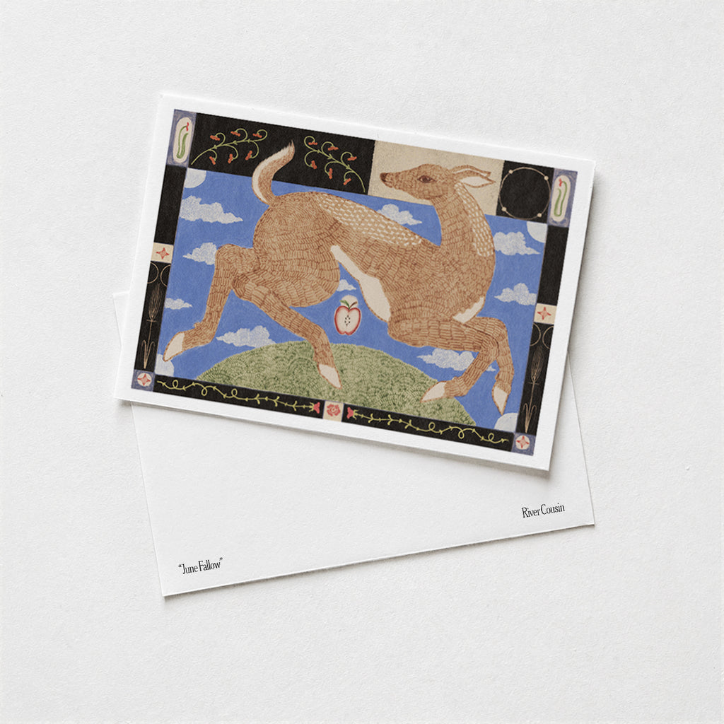 June Fallow Postcard