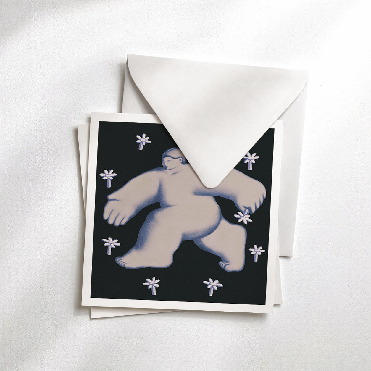 Circle Game Postcard (Square)