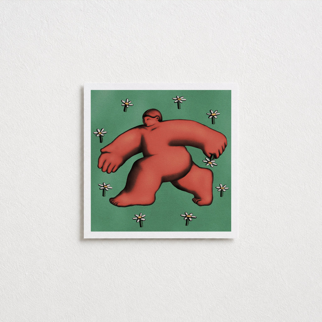 Circle Game Postcard (Square)