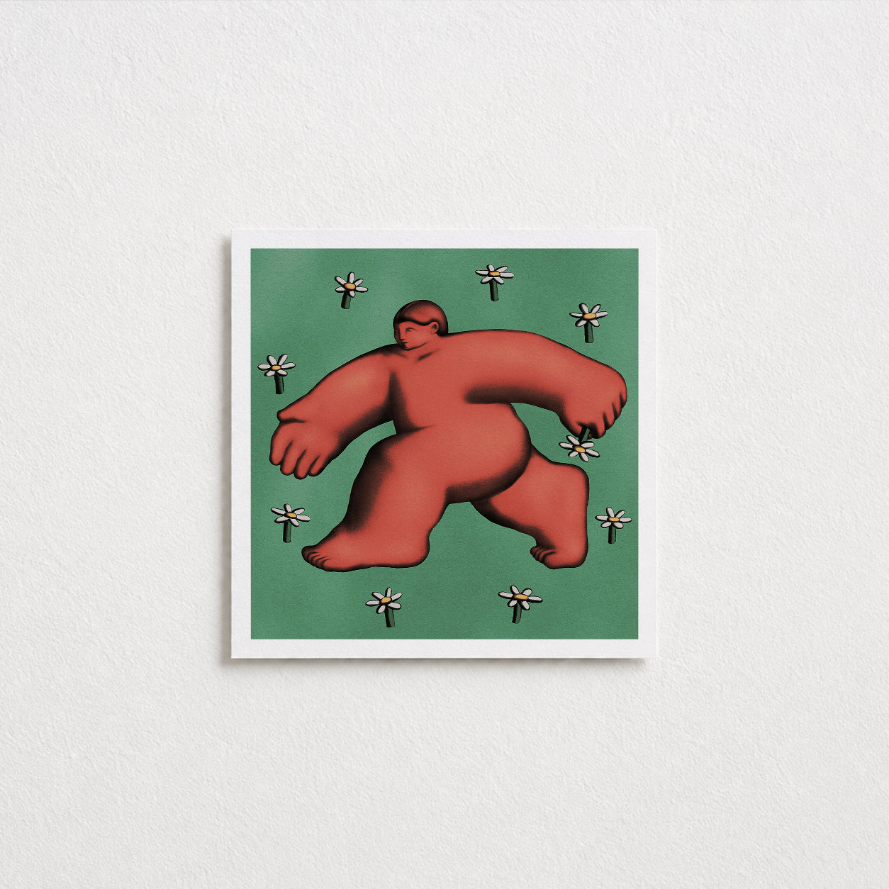 Circle Game Postcard (Square)