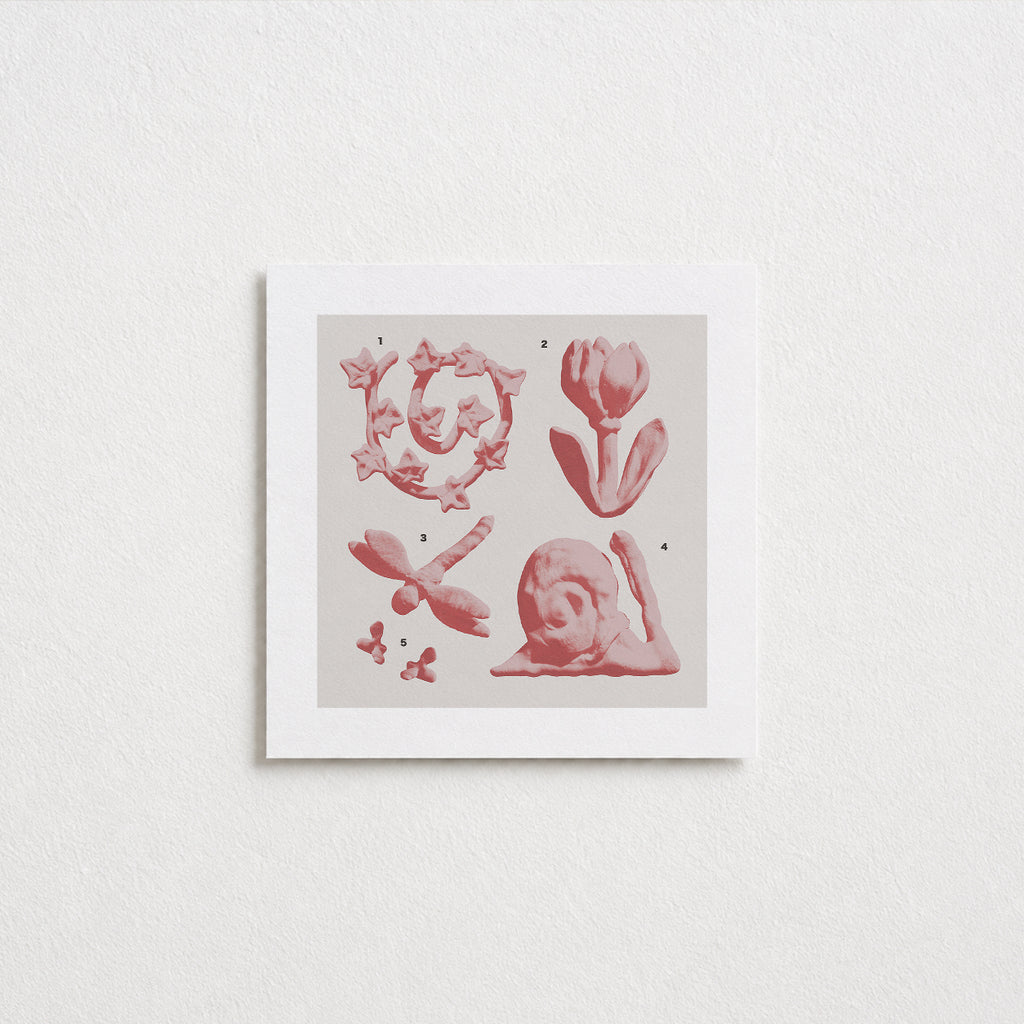 Garden Postcard (Square)