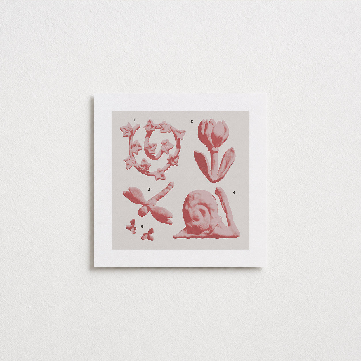 Garden Postcard (Square)
