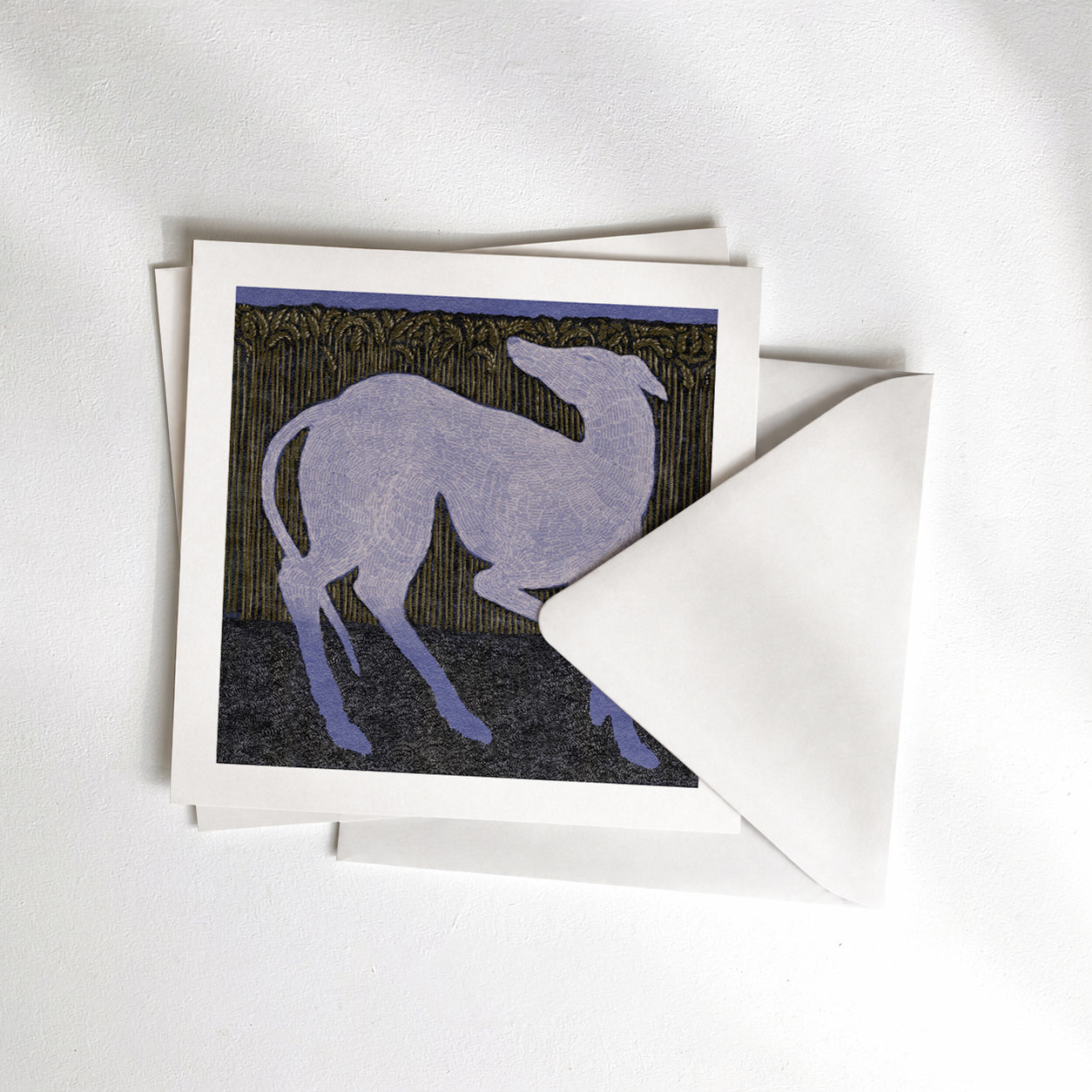 Sighthound Postcard (Square)