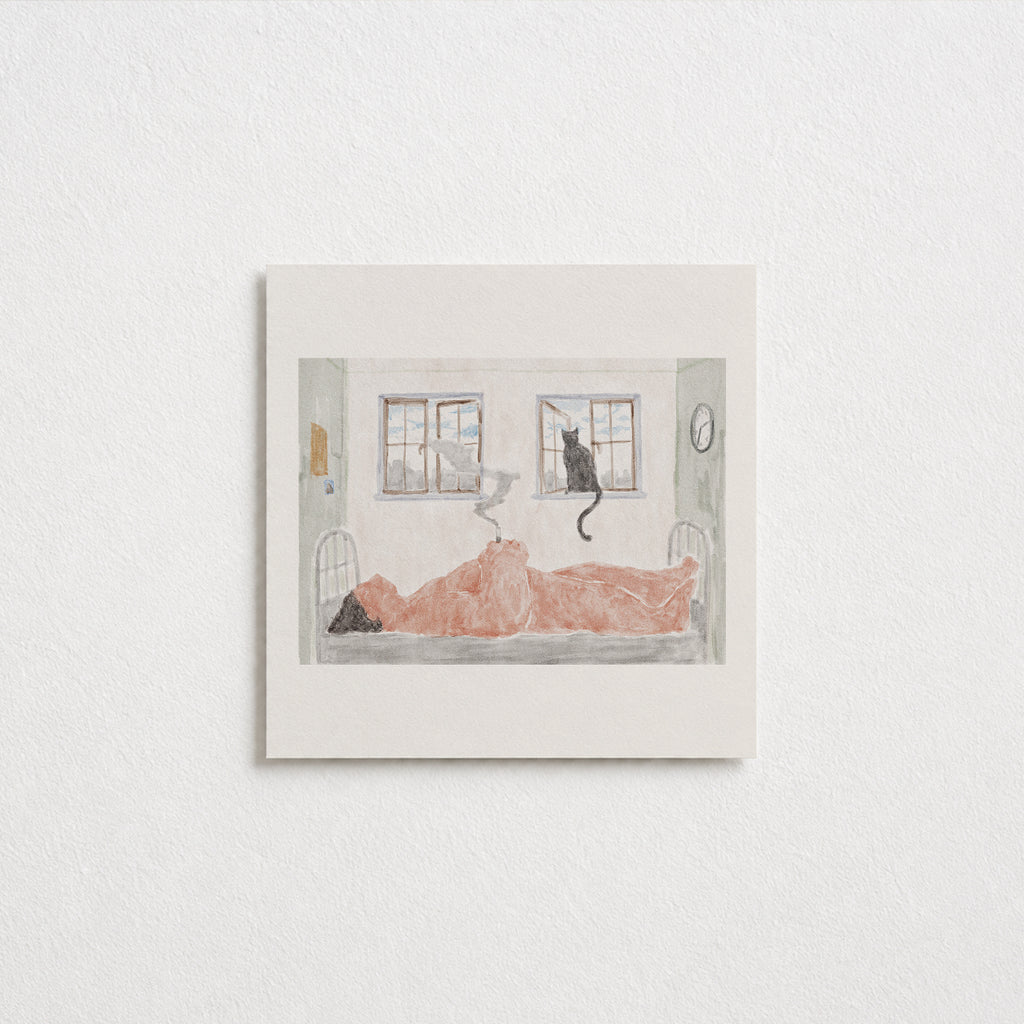 Meursault Postcard (Square)