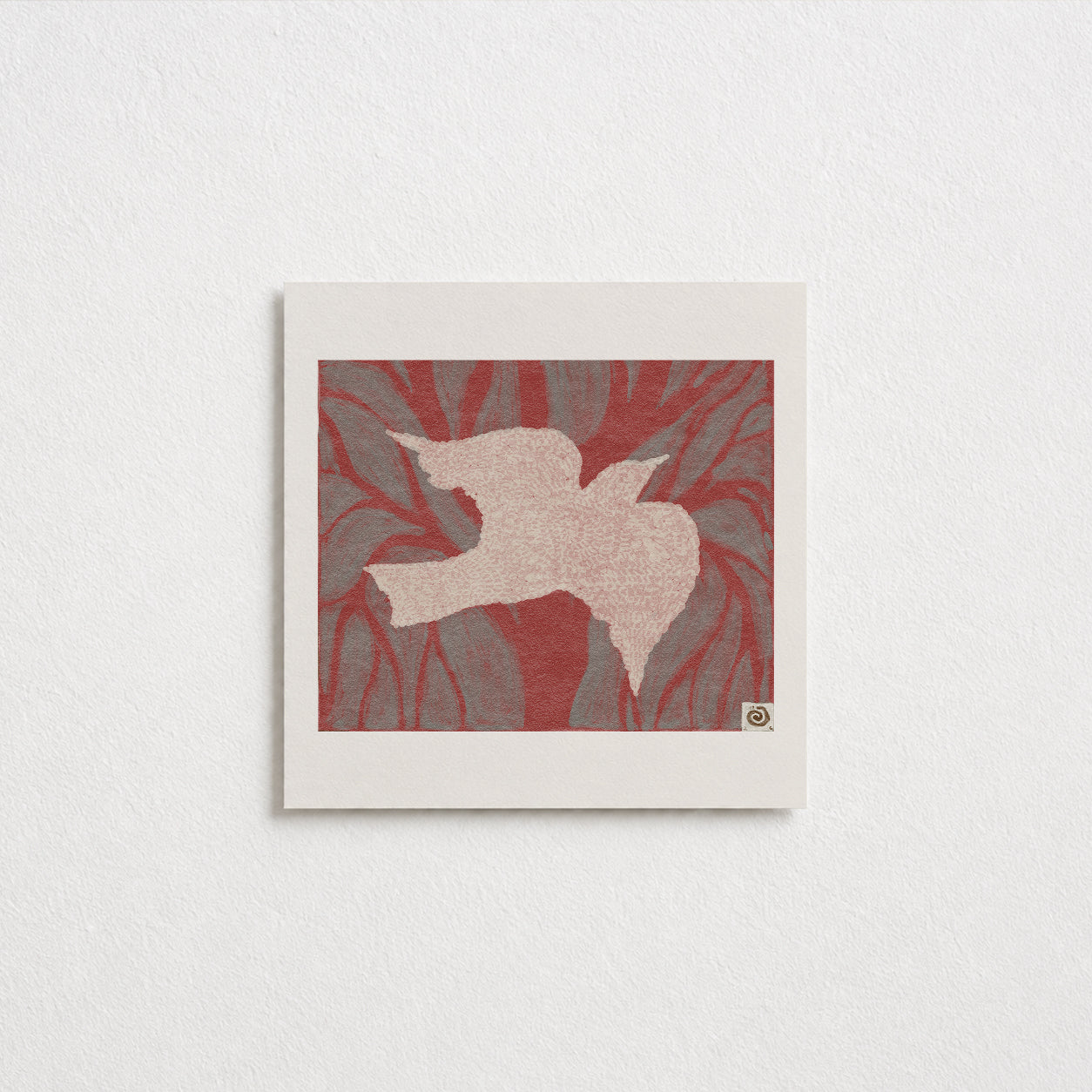 Sparrow Postcard (Square)