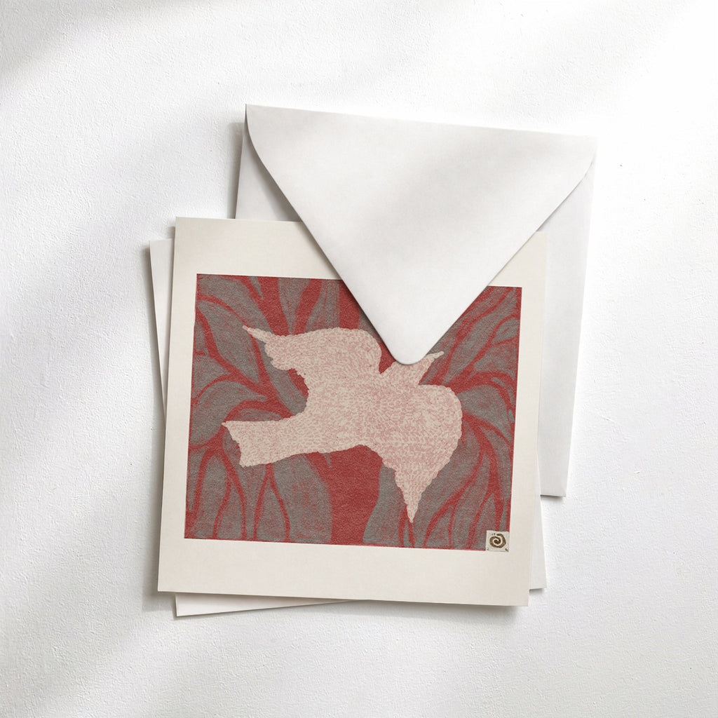 Sparrow Postcard (Square)