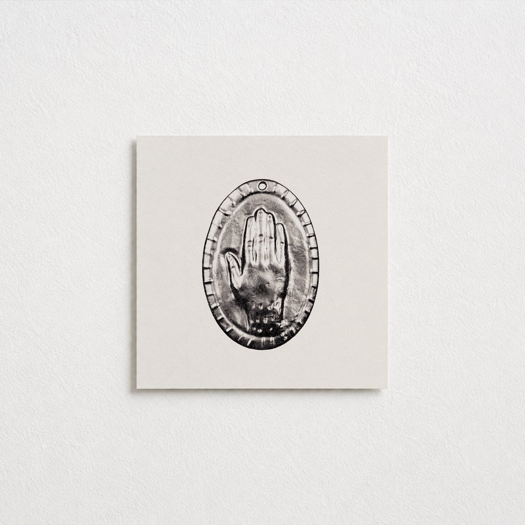 Hand Votive Postcard (Square)