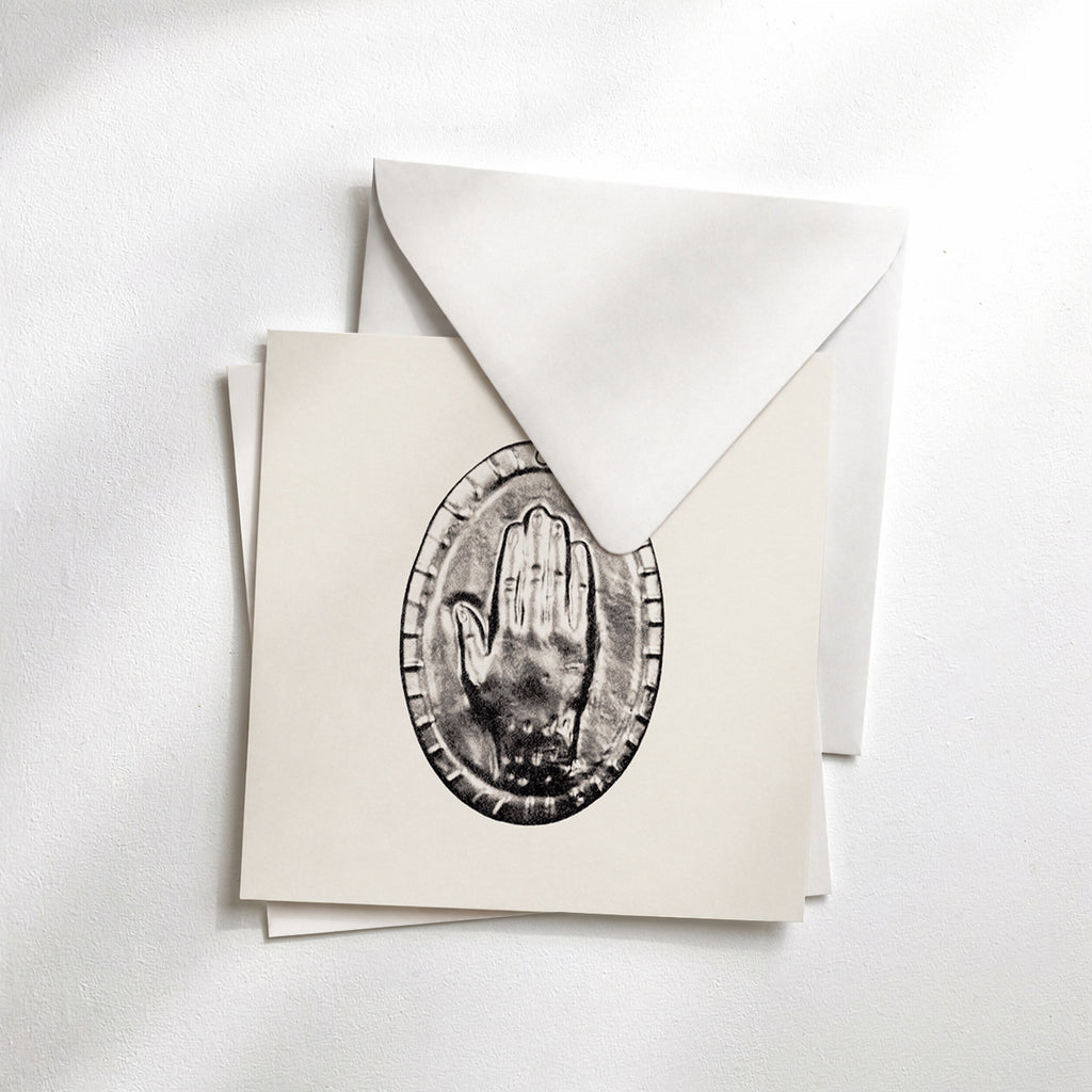 Hand Votive Postcard (Square)