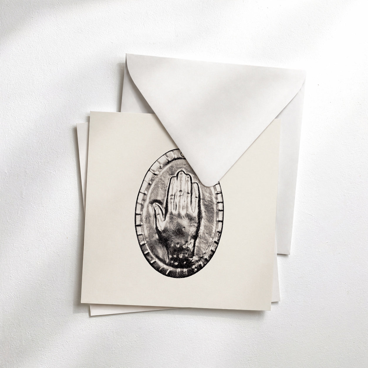 Hand Votive Postcard (Square)
