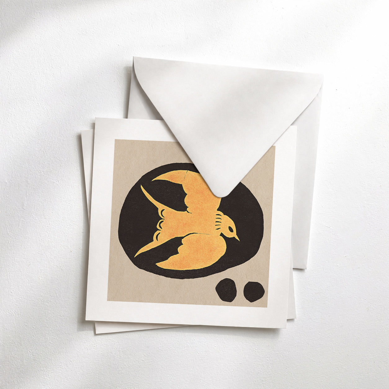 Yellowbird Postcard (Square)
